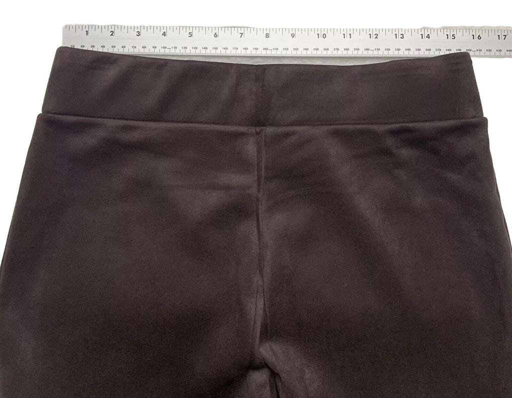 Pantalones elásticos marrones sin cierres para mujer talla L de LOFT Outlet