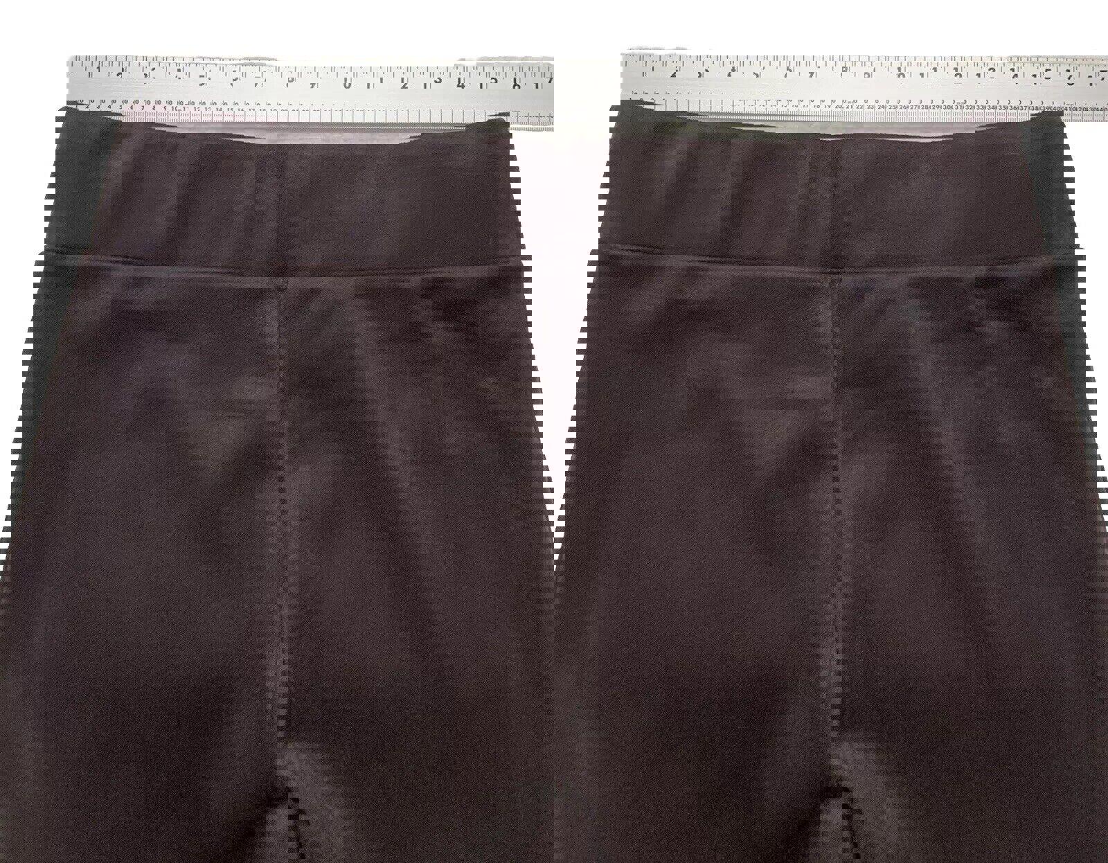 Pantalones elásticos marrones sin cierres para mujer talla L de LOFT Outlet