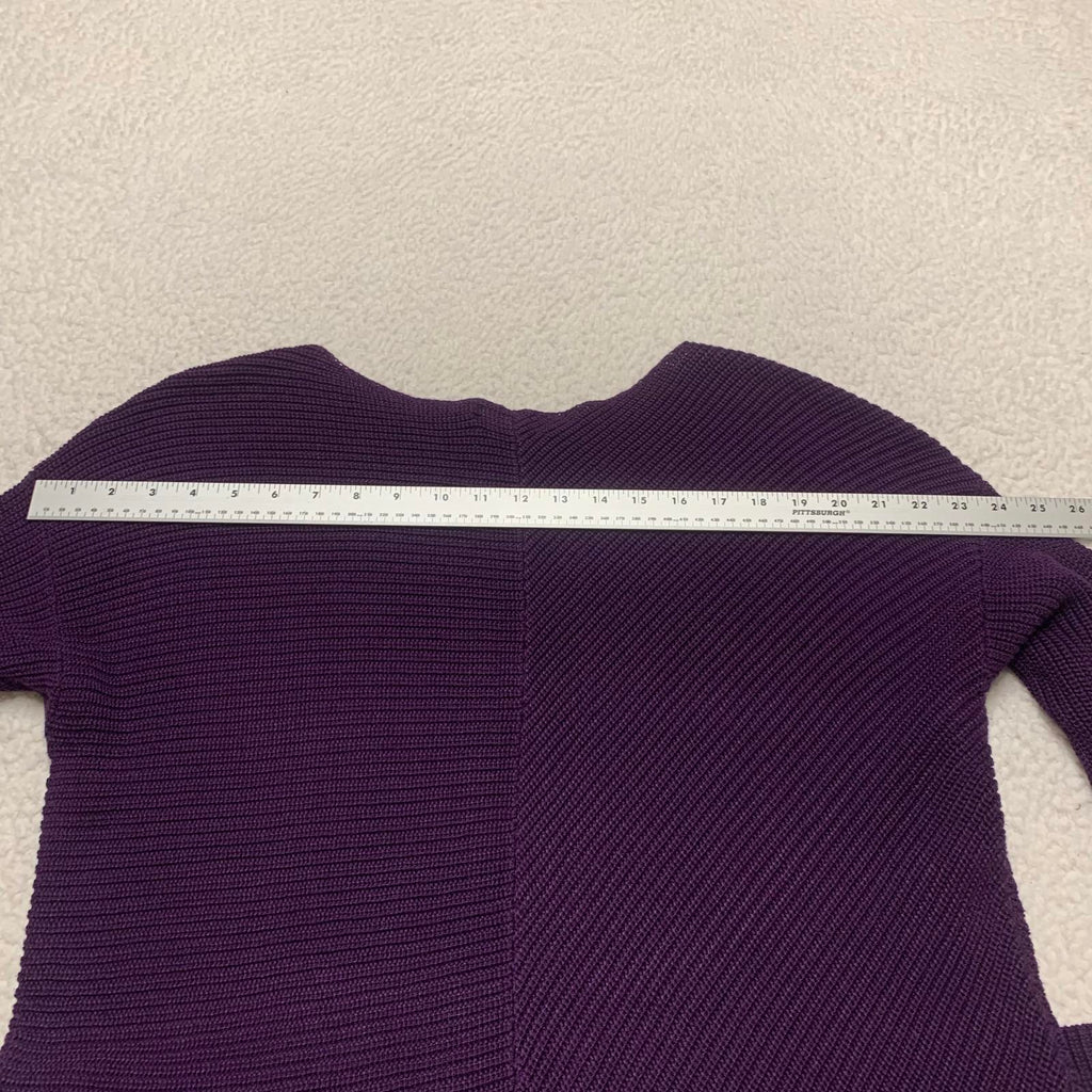 Suéter de punto morado Ralph Lauren para mujer, talla 1X