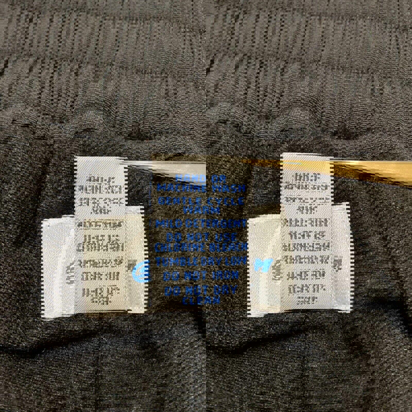 Pantalones de nieve para eslalon para hombre, talla M, nailon negro, bolsillos con cremallera en los tobillos, para esquí y snowboard Storm