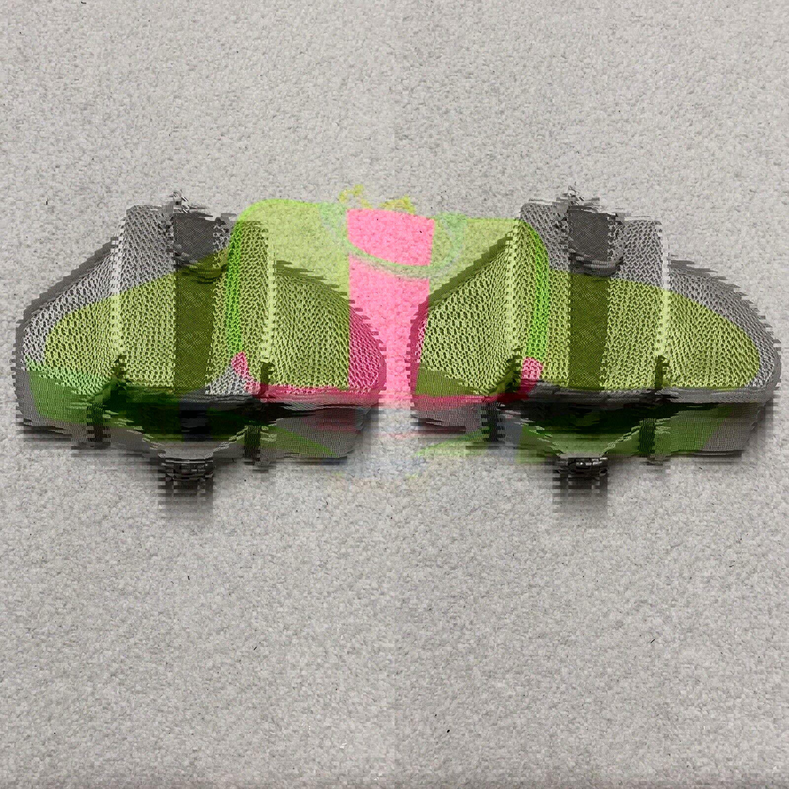 Riñonera SEEU gris, rosa y verde, bandolera, para senderismo y senderismo