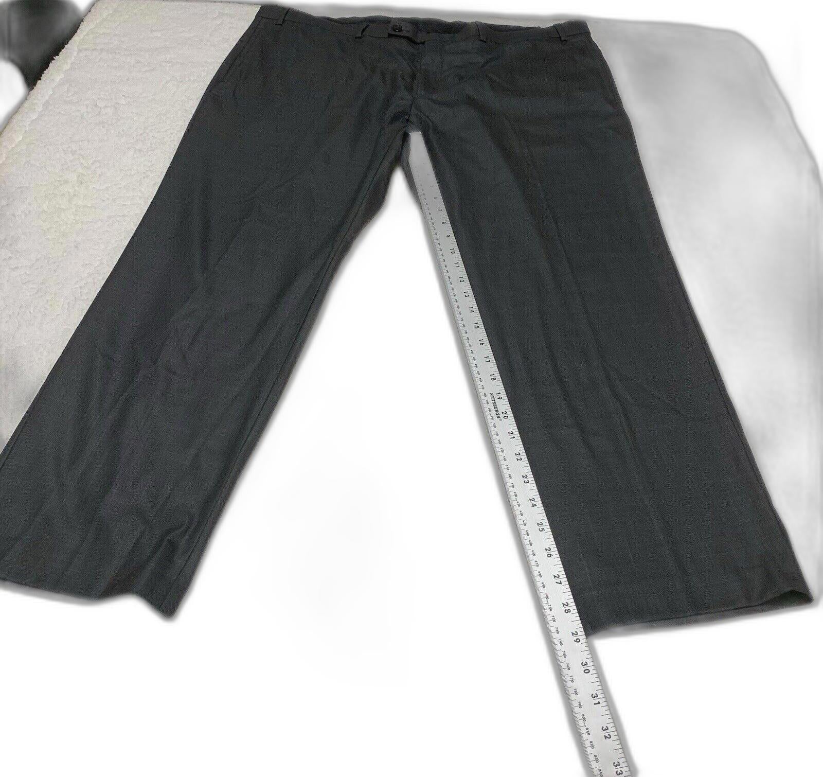 Pantalones de vestir grises para hombre de Lauren Ralph Lauren, talla 42 ancho x 30 largo