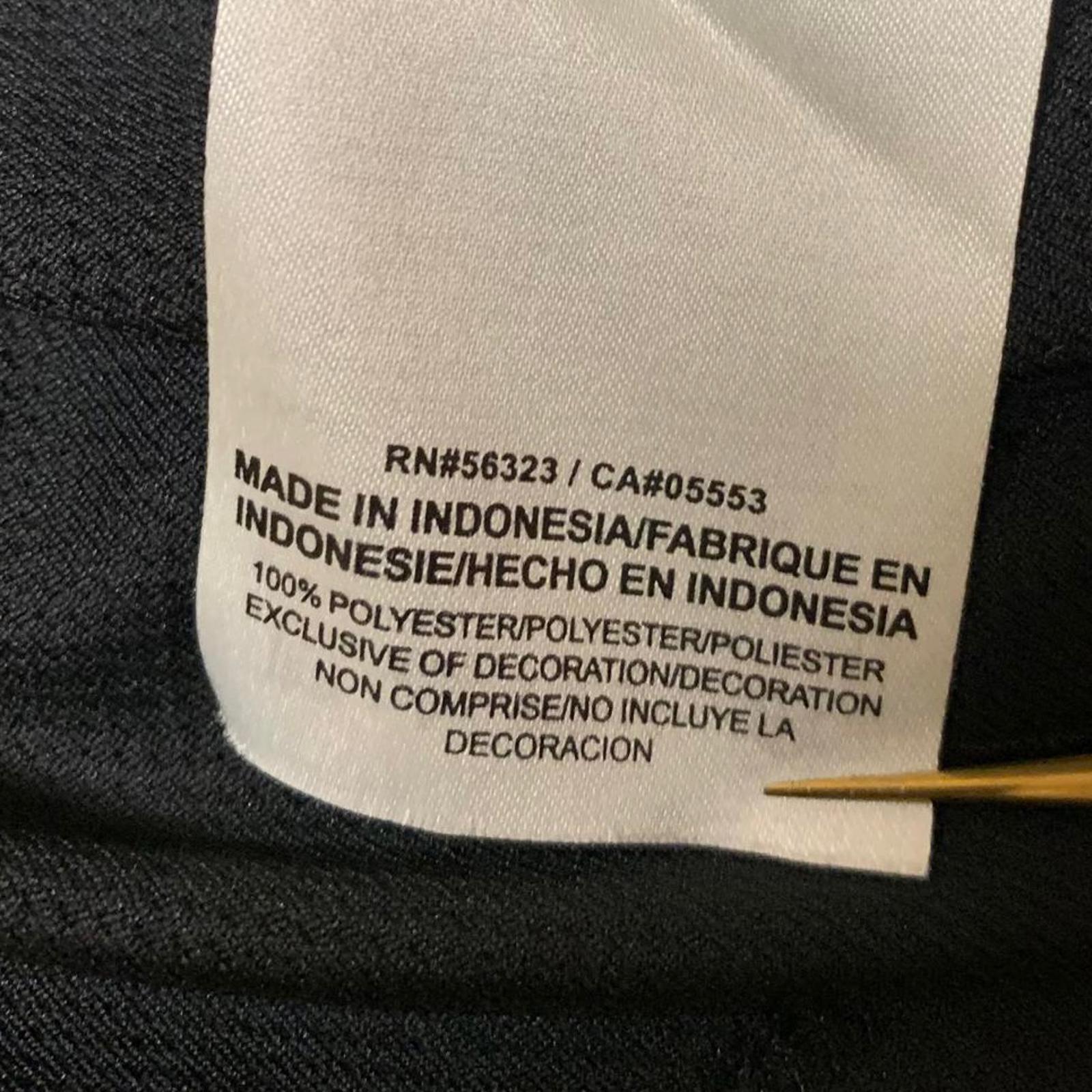 Polo de lacrosse Nike DRI-FIT para hombre, talla grande, color negro