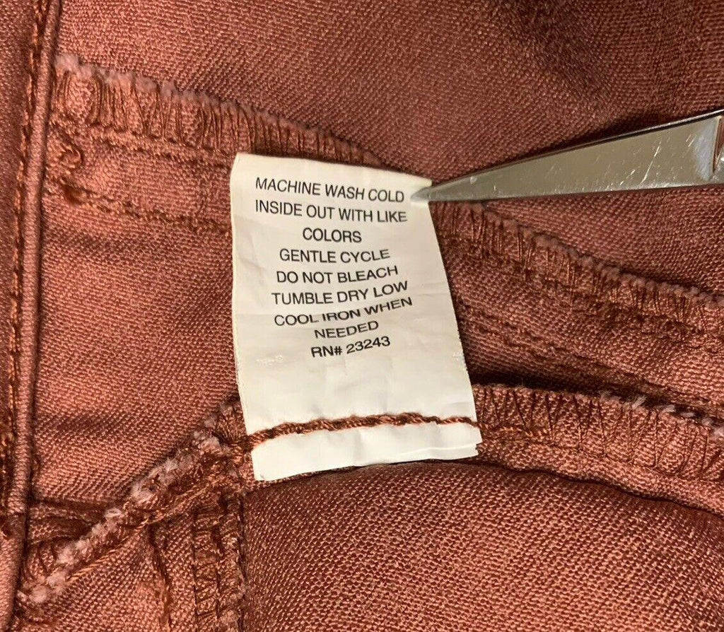 Leggings de cintura alta para mujer Soho, color rosa malva, corte holgado, talla M