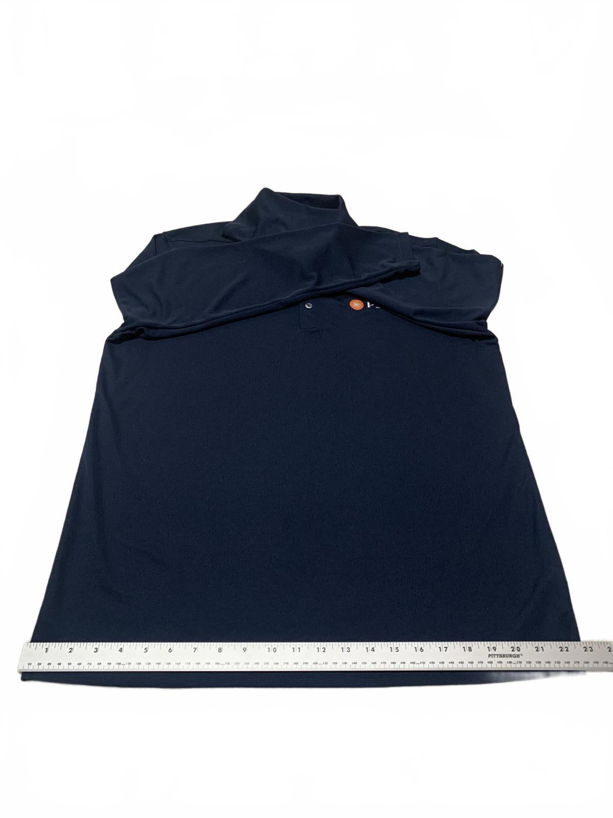 Polo Nike de manga larga azul marino para hombre, talla L, con logotipo corporativo de PSEG