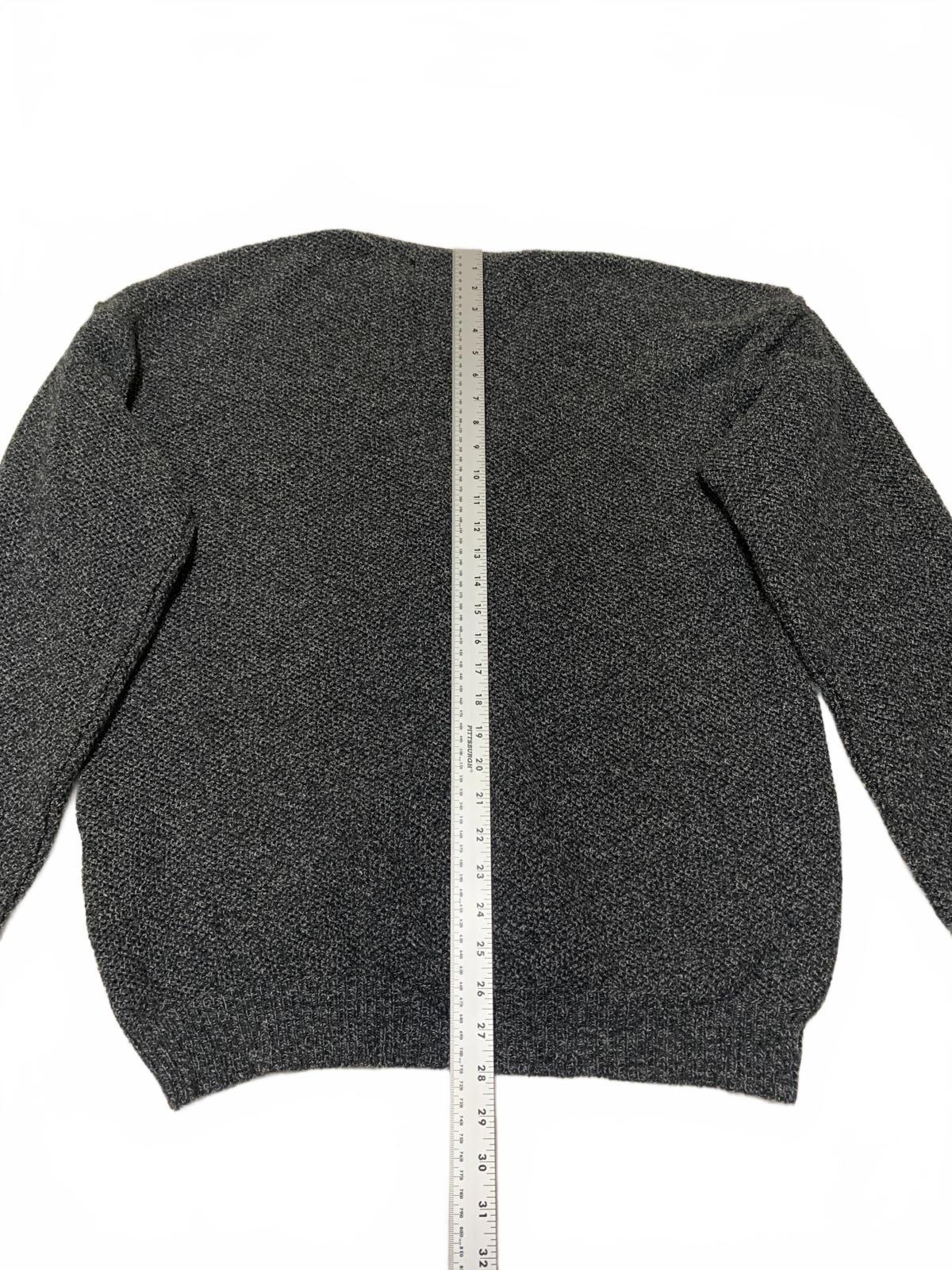 Cárdigan de punto VTG Penn's Landing XL para hombre, cuello en V, botones, estilo abuelo, EE. UU.