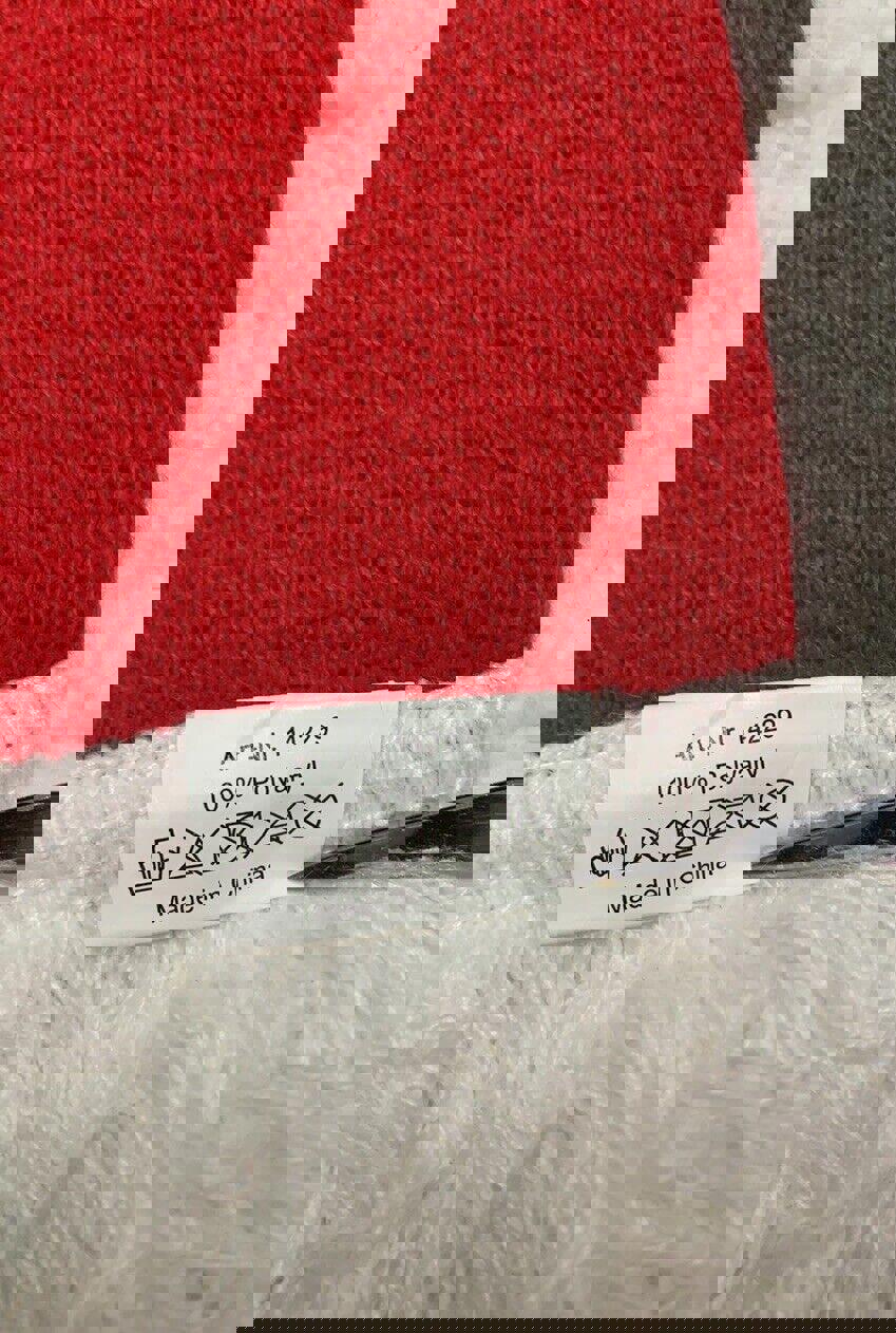 Bufanda del Manchester United, talla única, a rayas, roja y blanca, para fútbol.