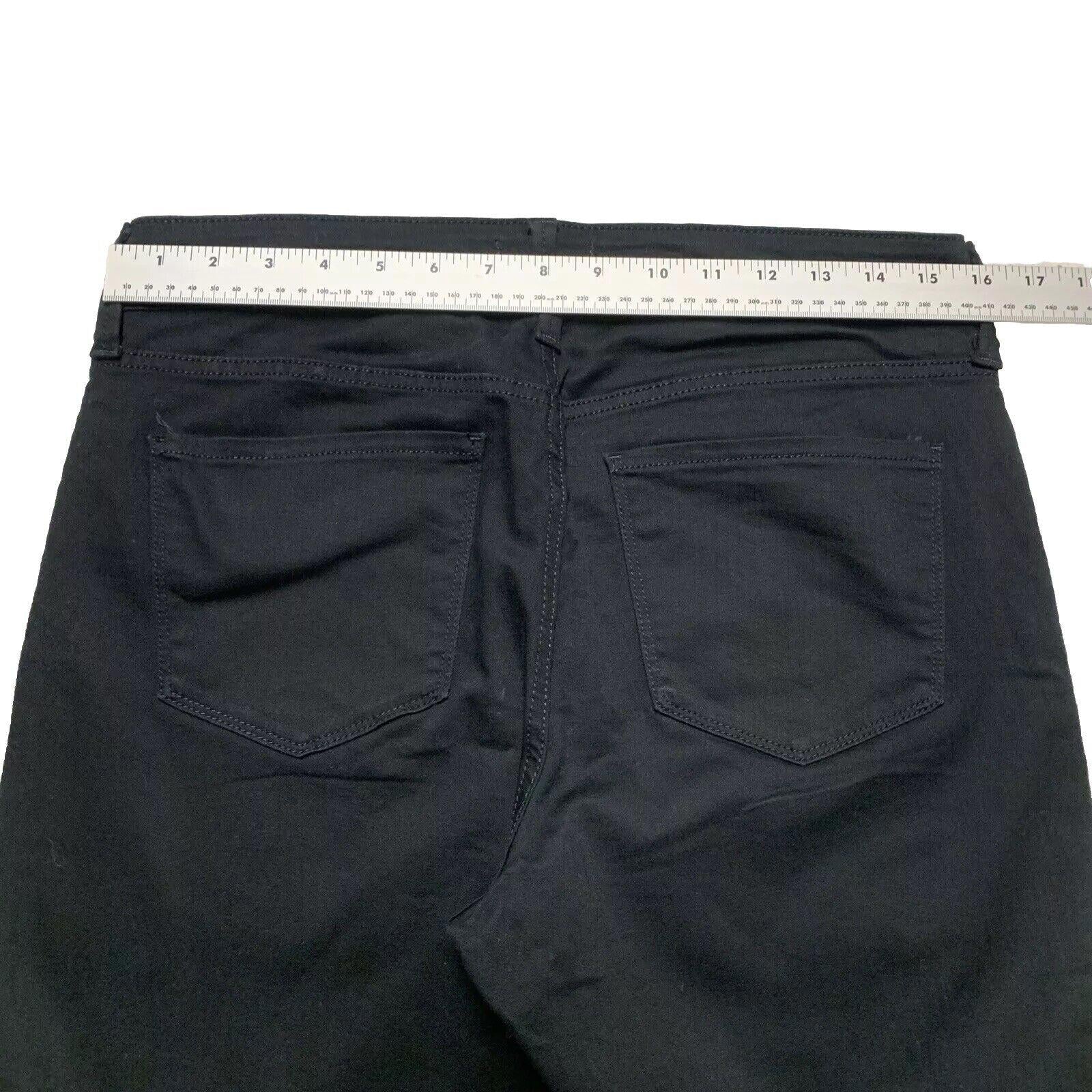 Vaqueros negros NYDJ talla 6 para mujer, pierna recta, tecnología Lift Tuck y elásticos