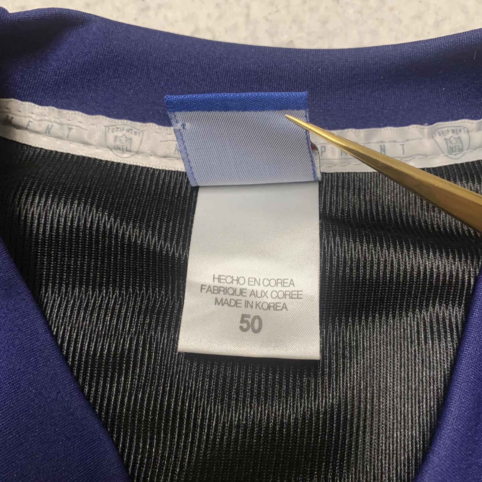 Camiseta Reebok Willis McGahee de los Baltimore Ravens talla 50 auténtica