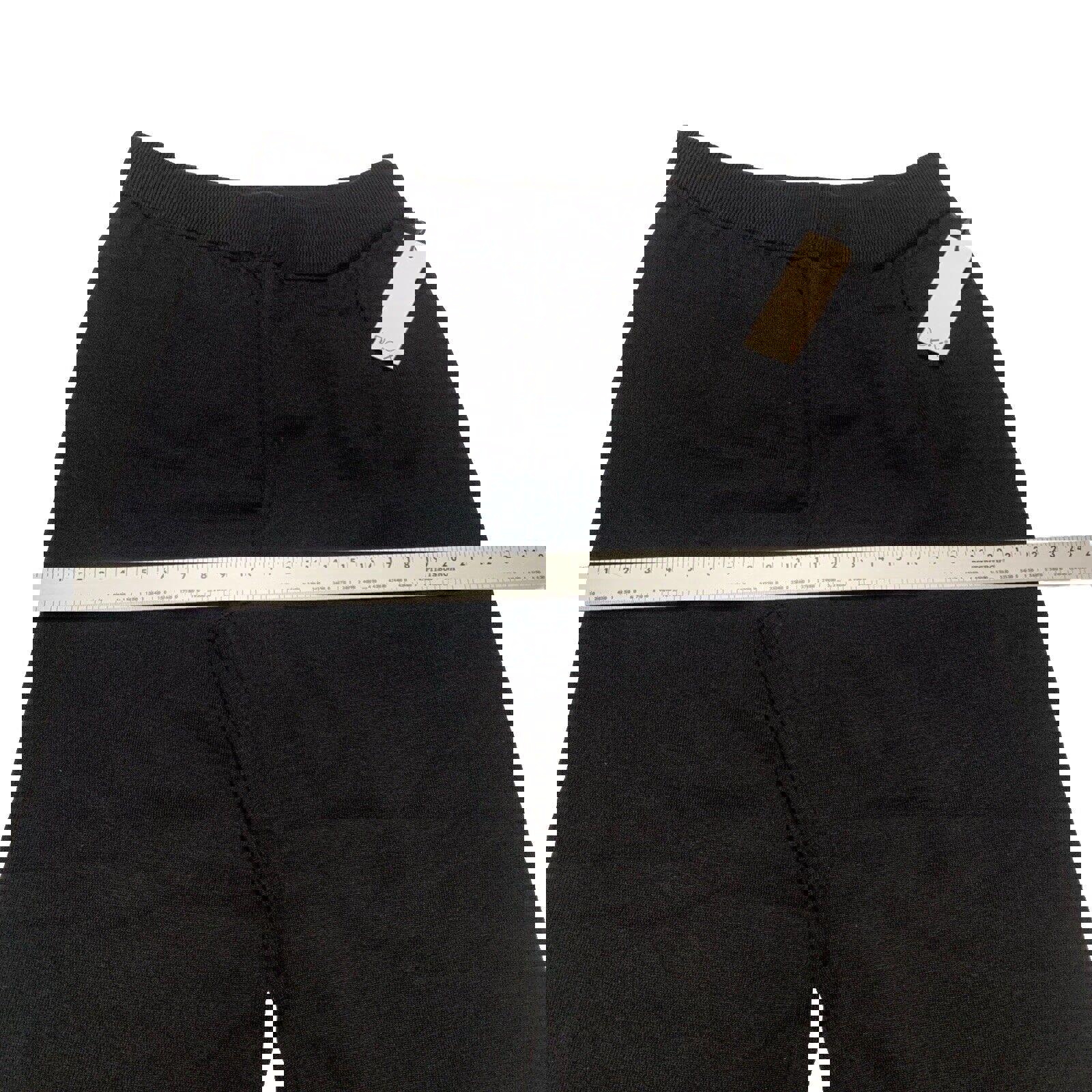 Pantalones cortos negros de pierna ancha estilo gaucho de Dex Clothing para mujer, talla extra grande
