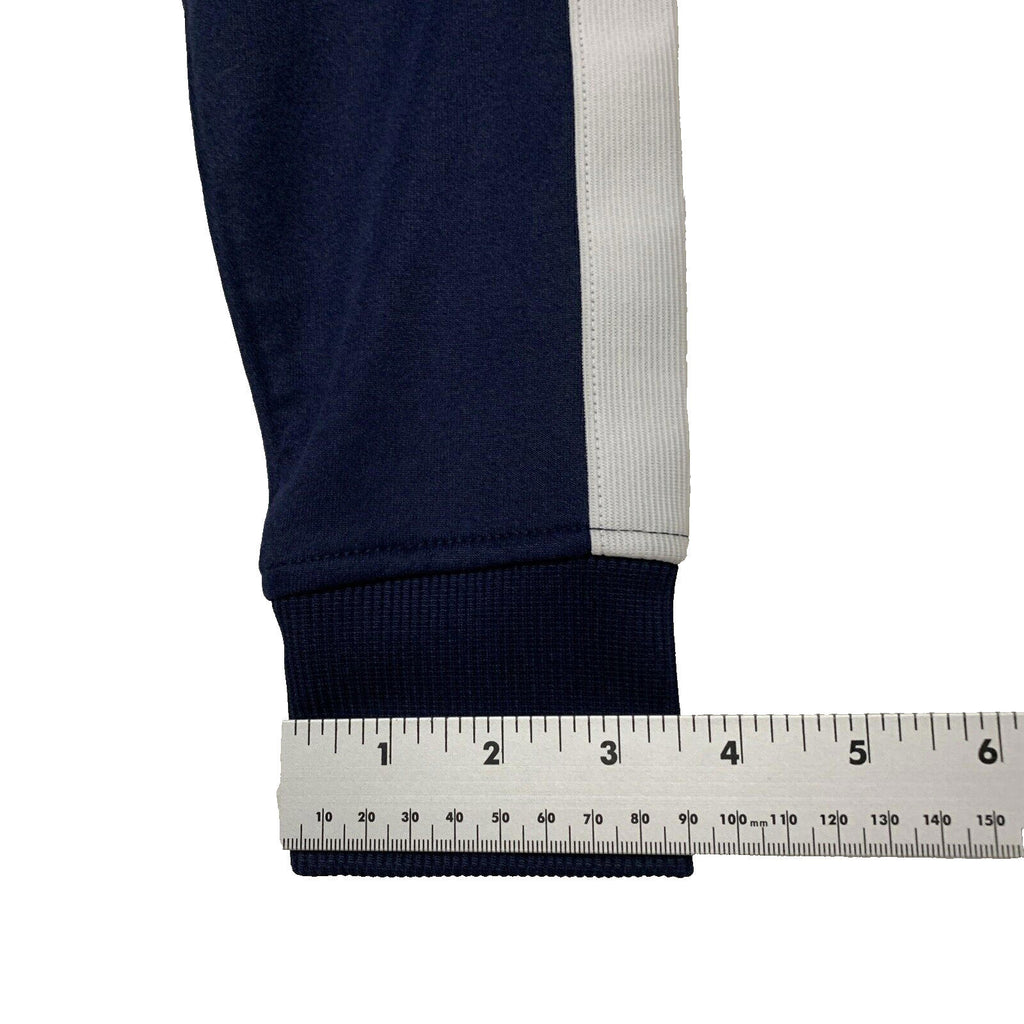 New Era Men's Size XSmall Navy Blue Jacket Varsity Track Full Zip Baseball Neck