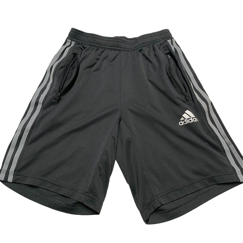 Pantalones cortos Adidas Primeblue talla S gris Designed 2 Move 3 rayas