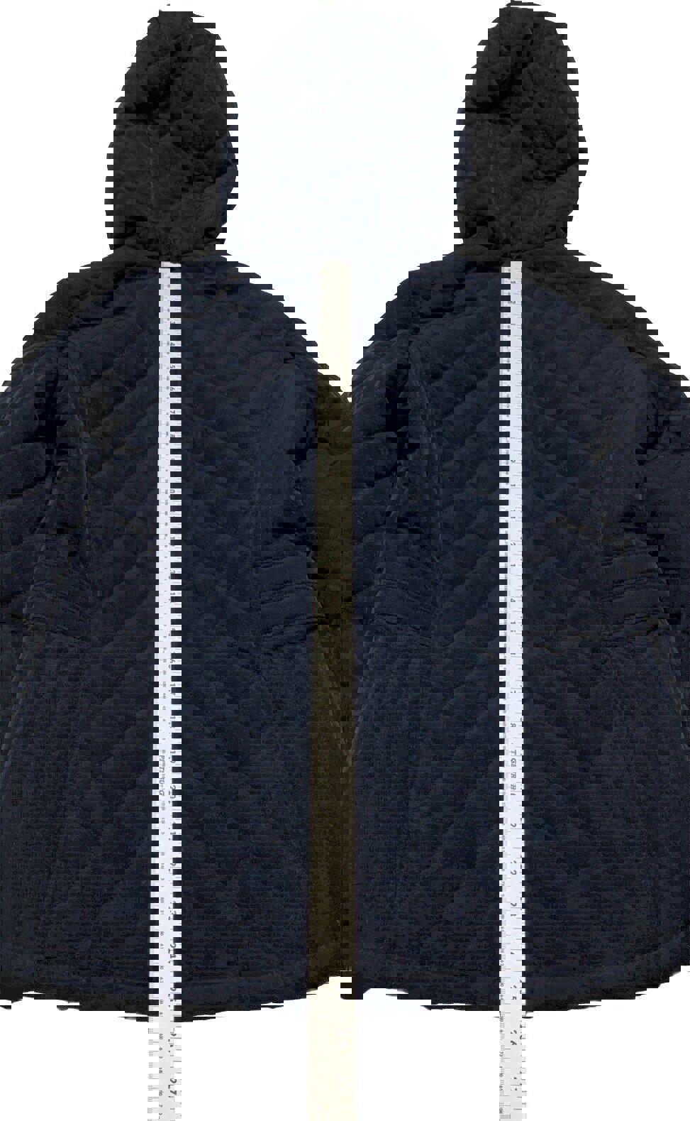 Chaqueta con capucha y cremallera azul marino para mujer, talla pequeña, de Laundry by Shelli Segal