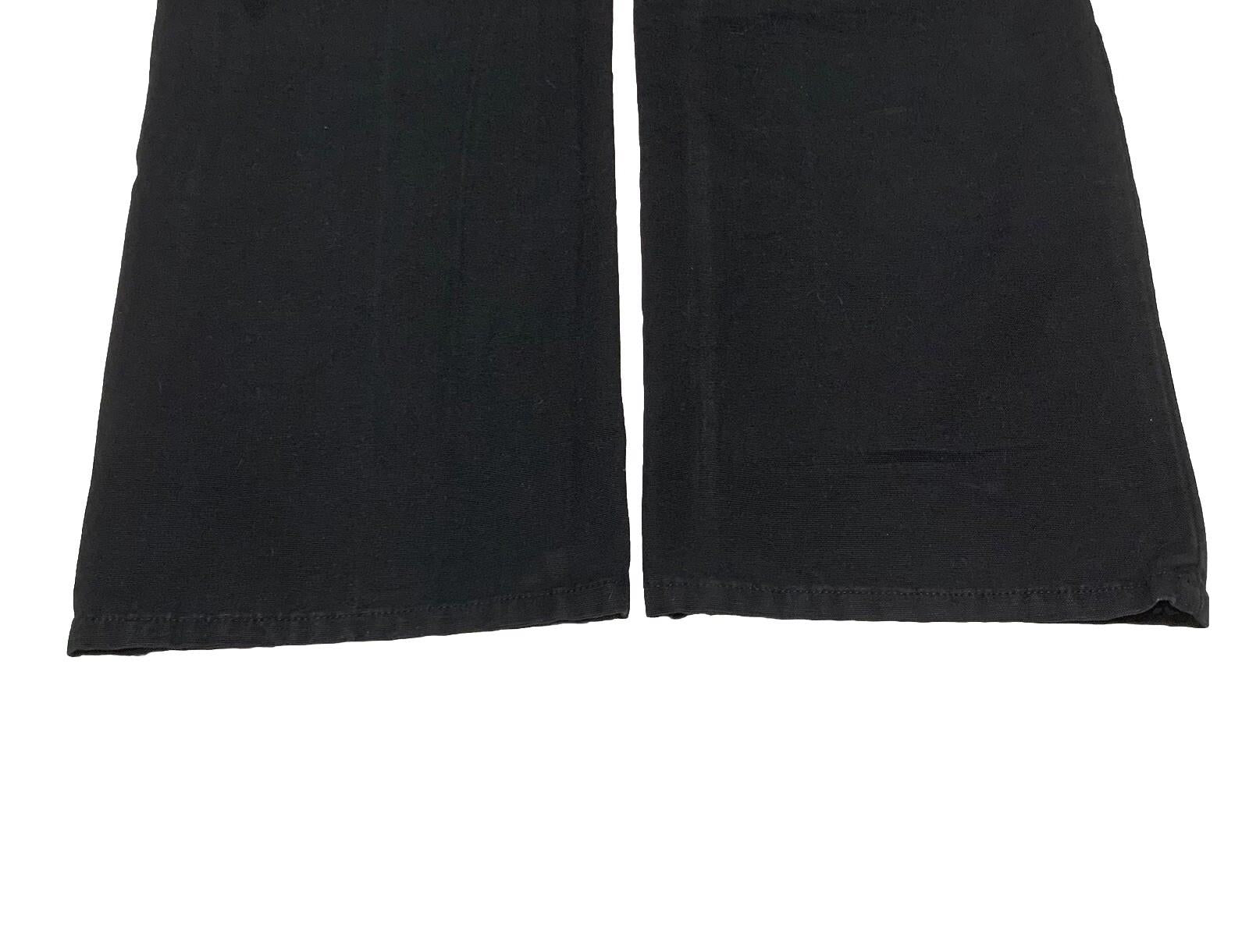 Vaqueros Ben Sherman para hombre, talla W34, cierre de botones, color negro, 34 x 32, fabricados en Italia.