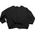 Zara Women’s X-Large Black Cropped Sweatshirt