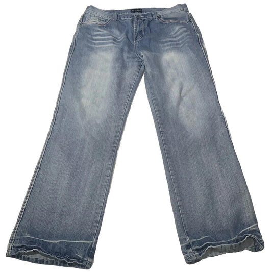 Black Premium Jeans Blue Men's Size 34/30 Boot