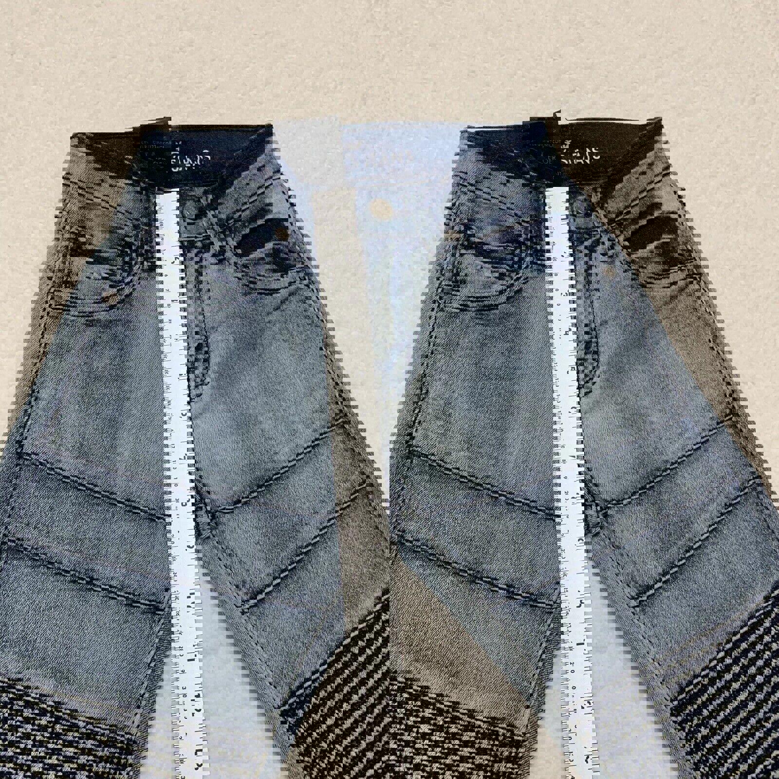 Vaqueros Steves para niños, talla 8, ajustados, azul, elásticos, de máxima comodidad