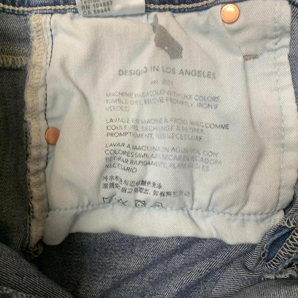 Vaqueros tobilleros Prima AG-ED Denim para mujer, talla 27, color azul, 26 x 27,5