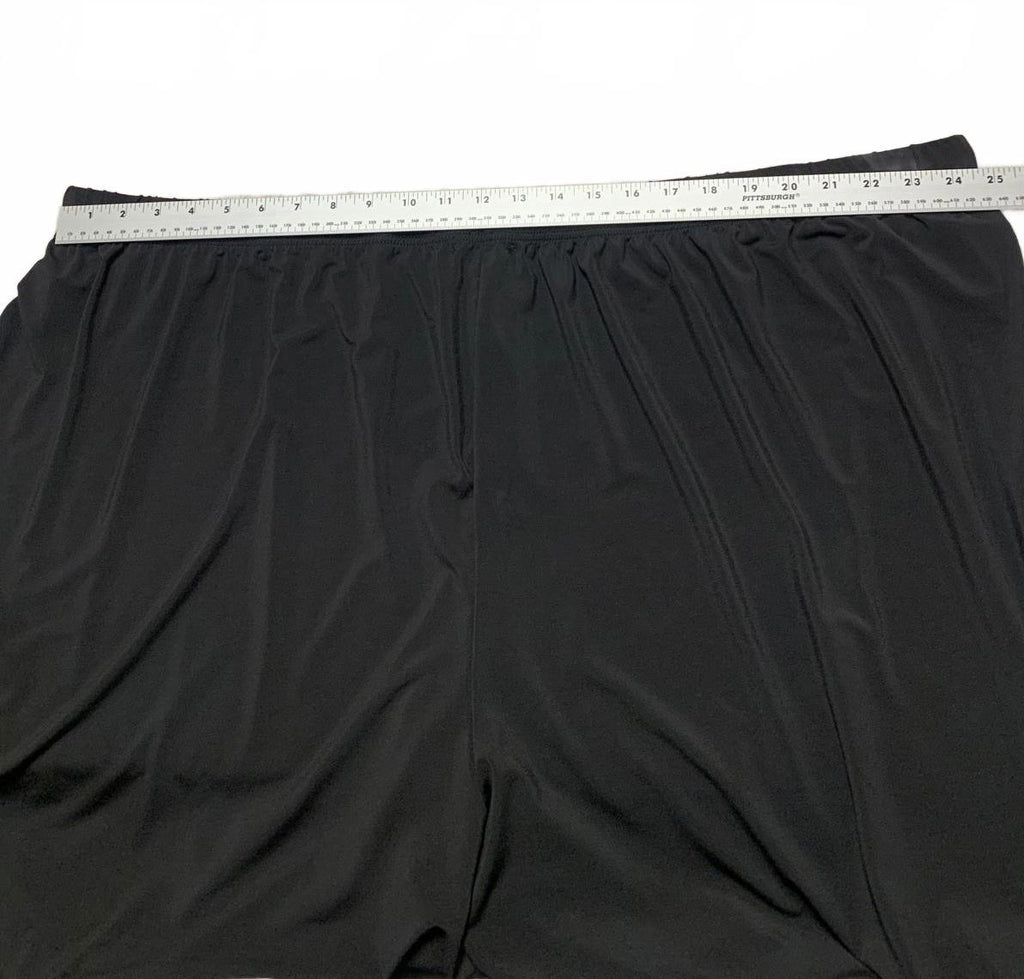 Capris negros de Jessica London para mujer, talla 30/32, cintura de 49"
