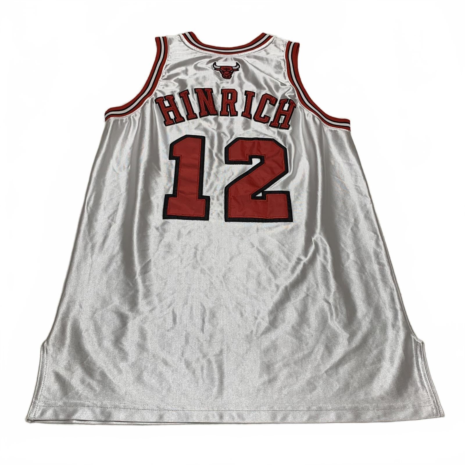 Chicago Bulls #12 Kirk Hinrich Basketball Jersey White Red No tags