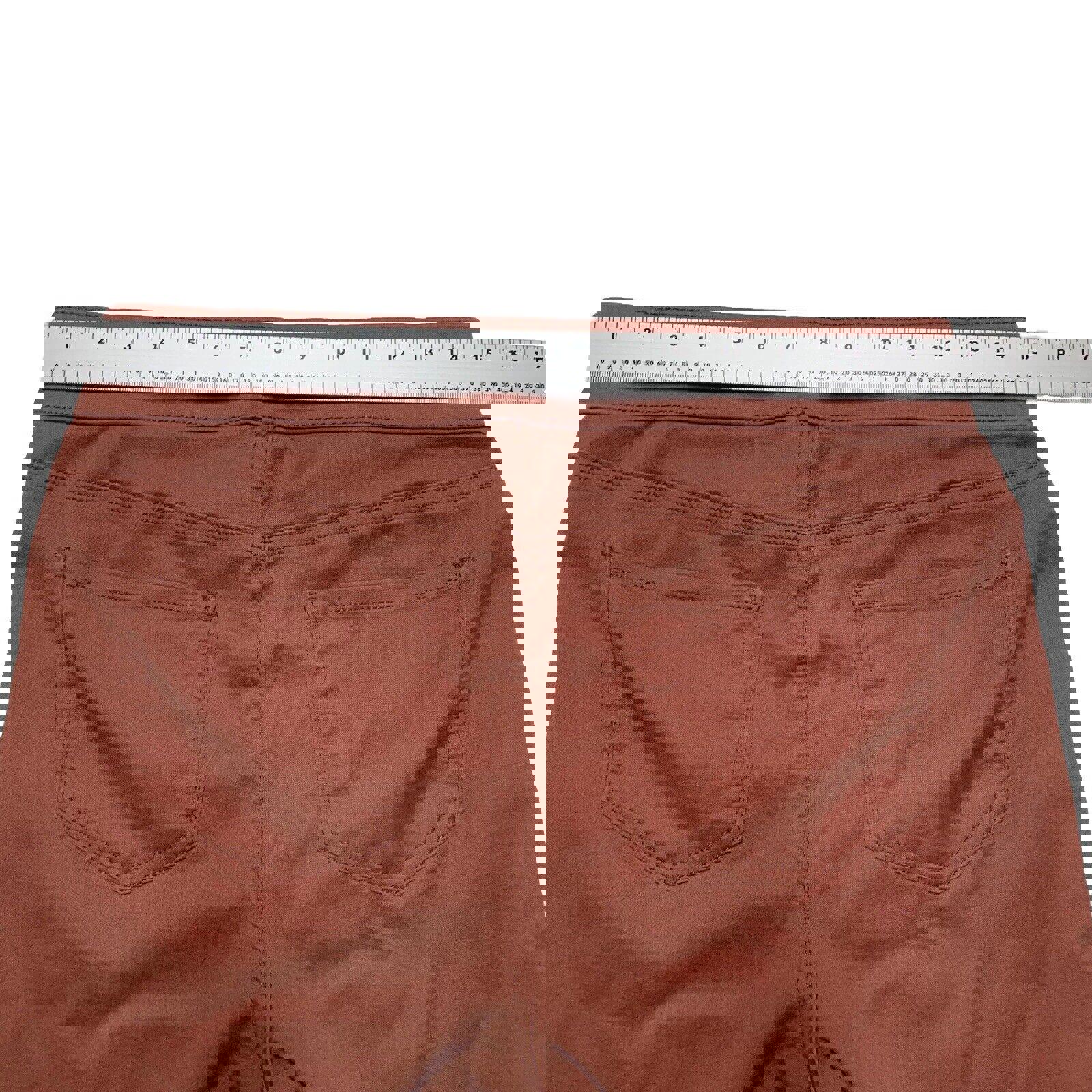 Leggings de cintura alta para mujer Soho, color rosa malva, corte holgado, talla M