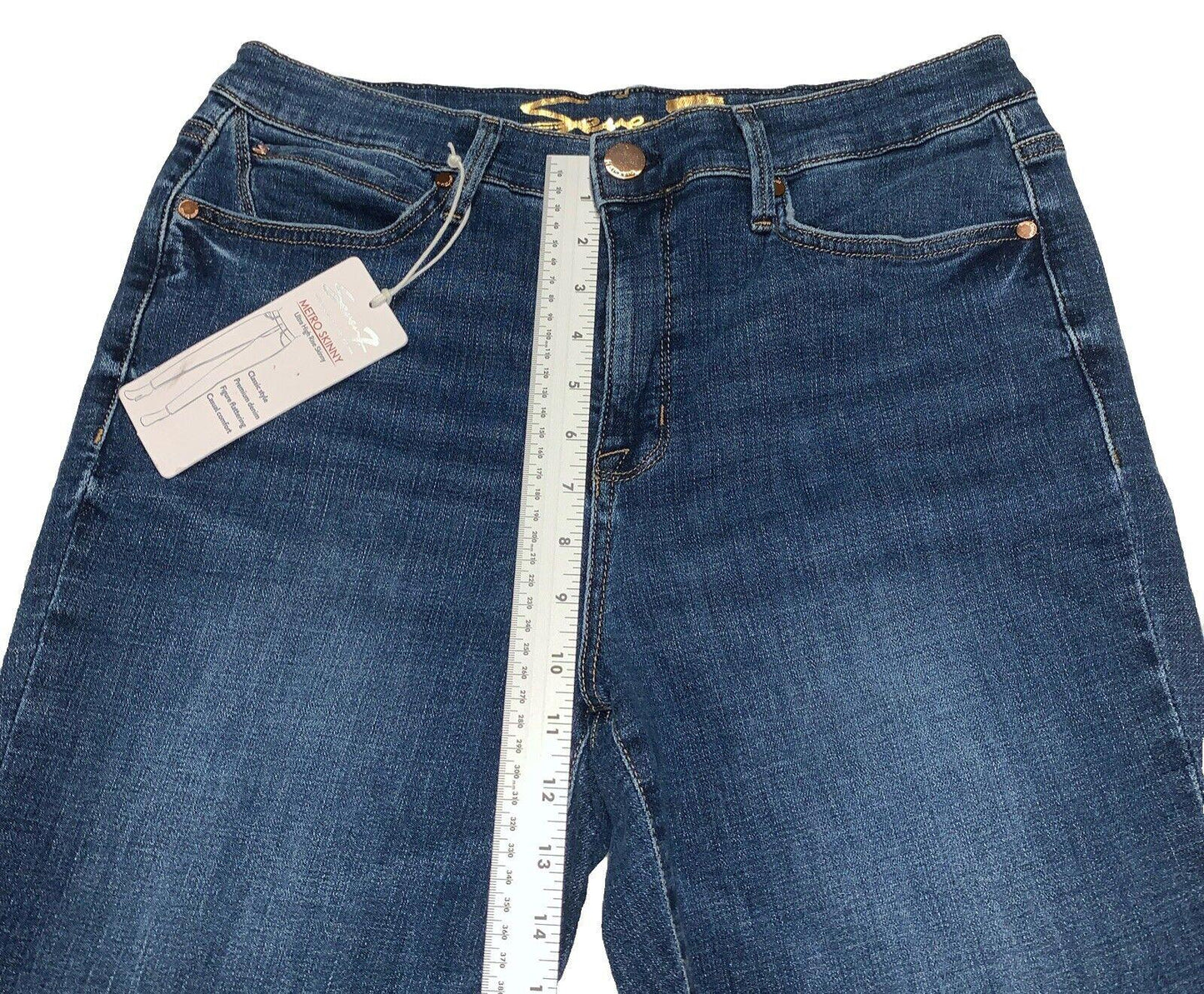 Seven7 Metro Skinny Ultra High Rise Jeans
