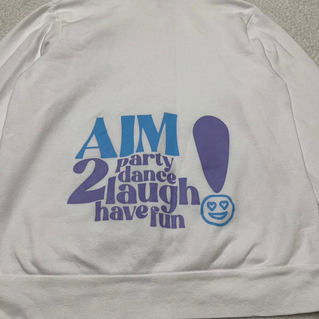 Sudadera con capucha y diseño gráfico en blanco mediano para mujer de la colección Bella + Canvas Fleece