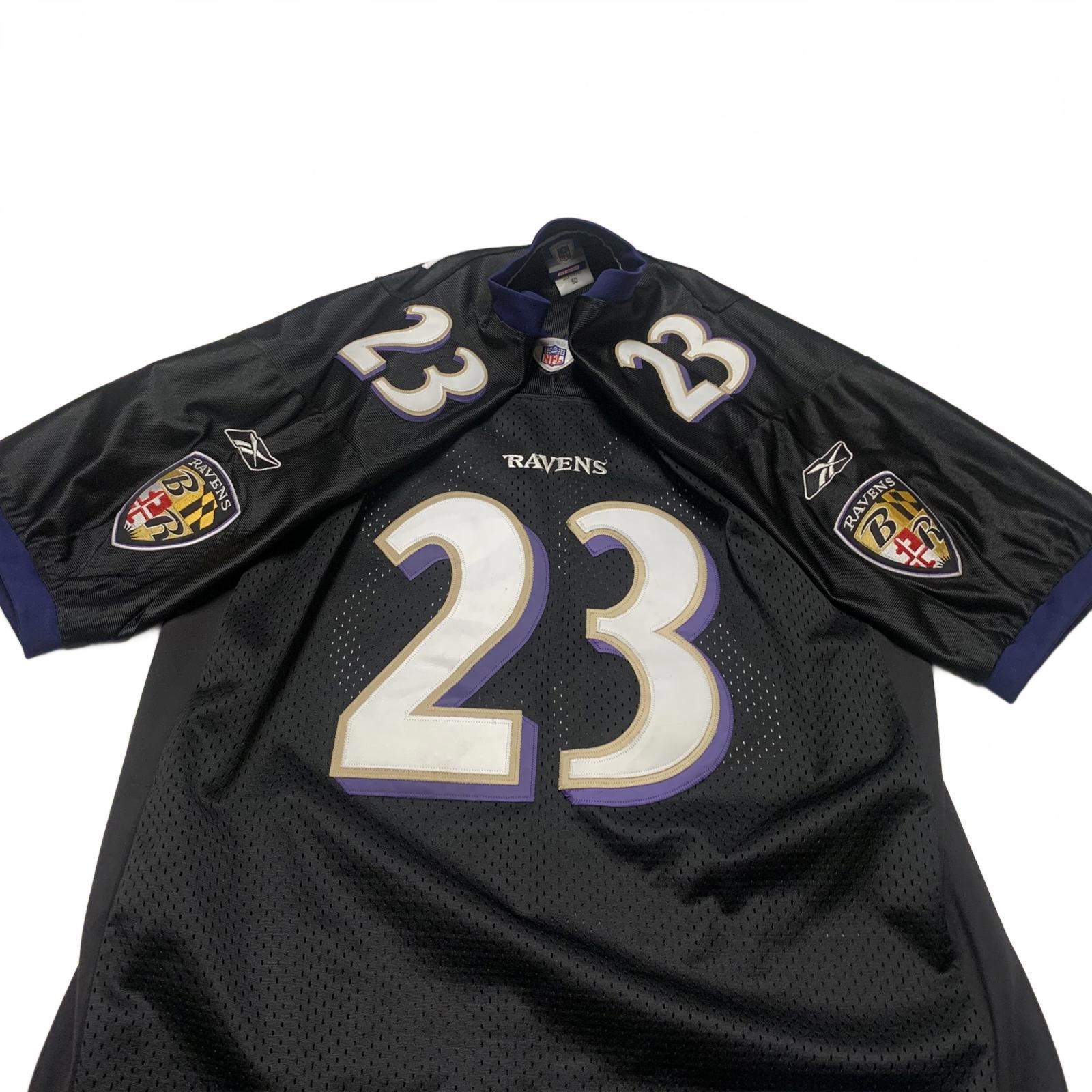 Camiseta Reebok Willis McGahee de los Baltimore Ravens talla 50 auténtica