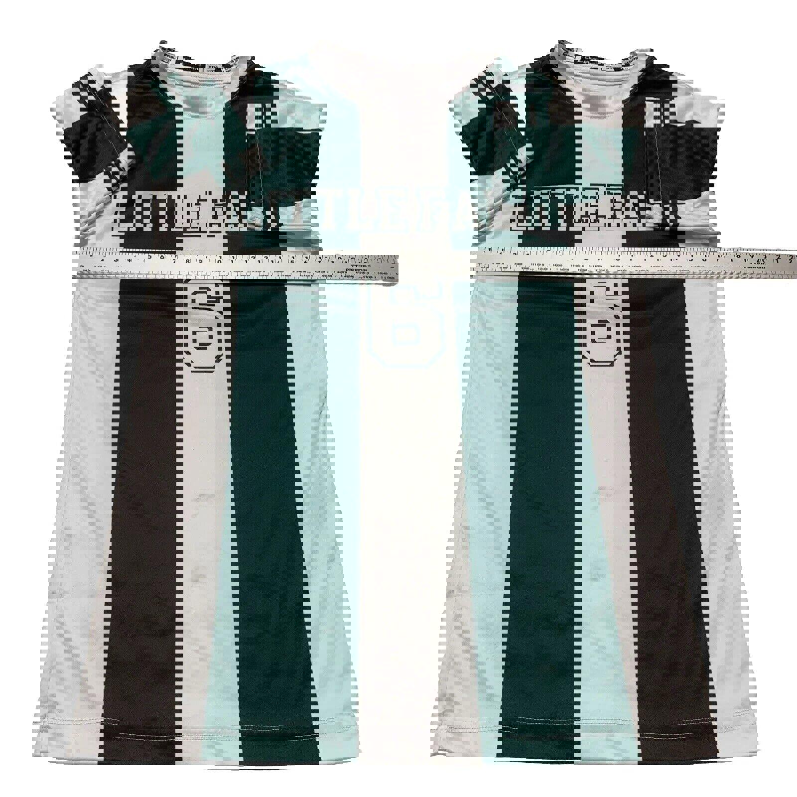 Camiseta de manga corta de punto verde bosque Champro para jóvenes, talla L