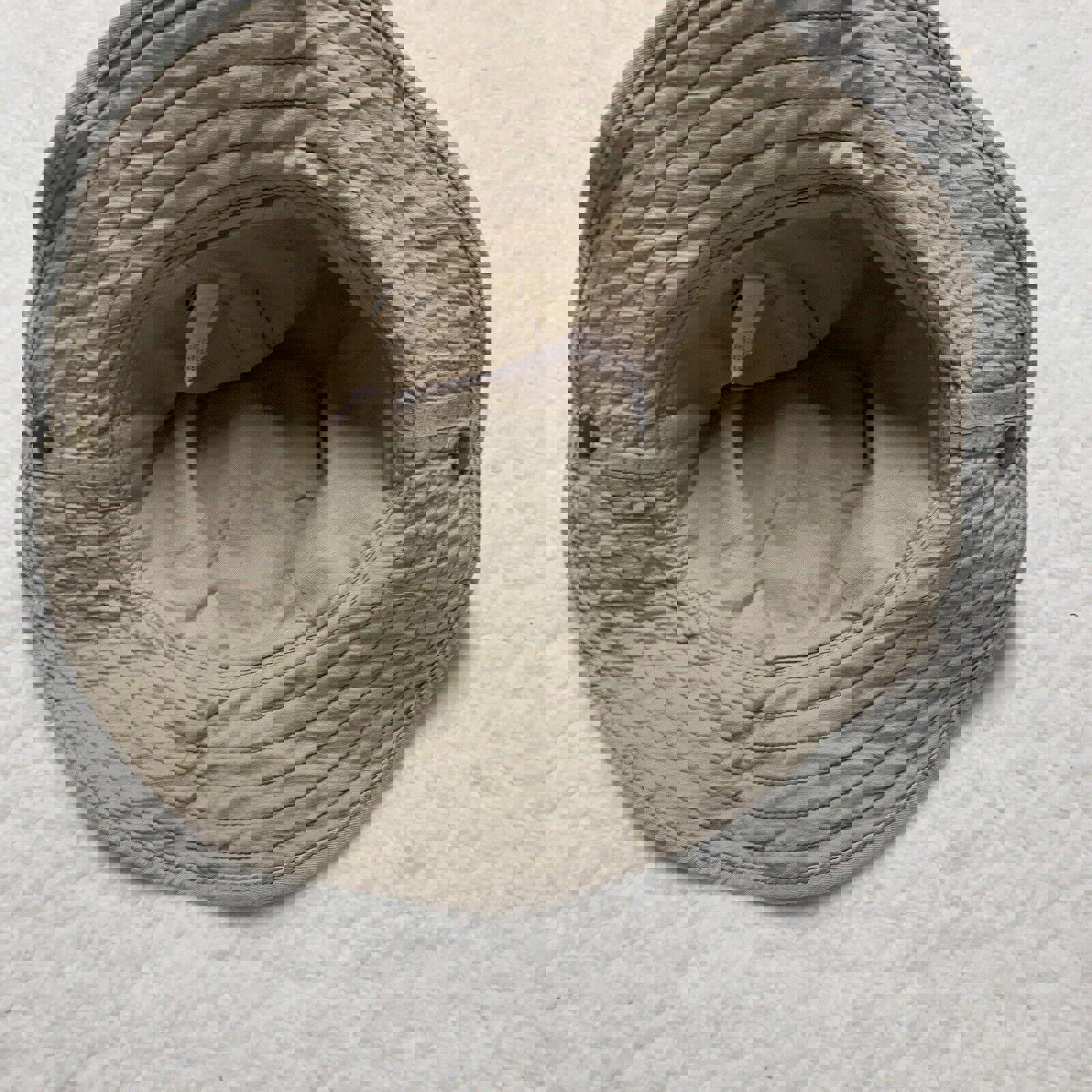 Gorra de pescador Old Navy con laterales a presión y diseño de cubo Explorer para niños, talla M, color beige