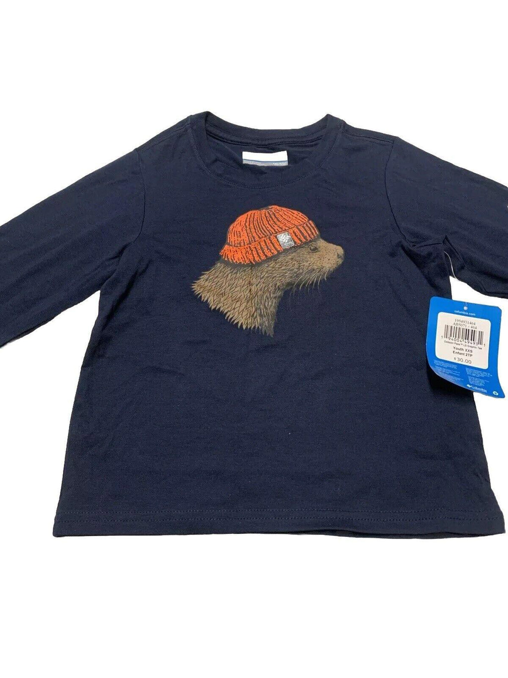 Columbia Kids Youth XXS Azul Marino Dobson Pass Graphic