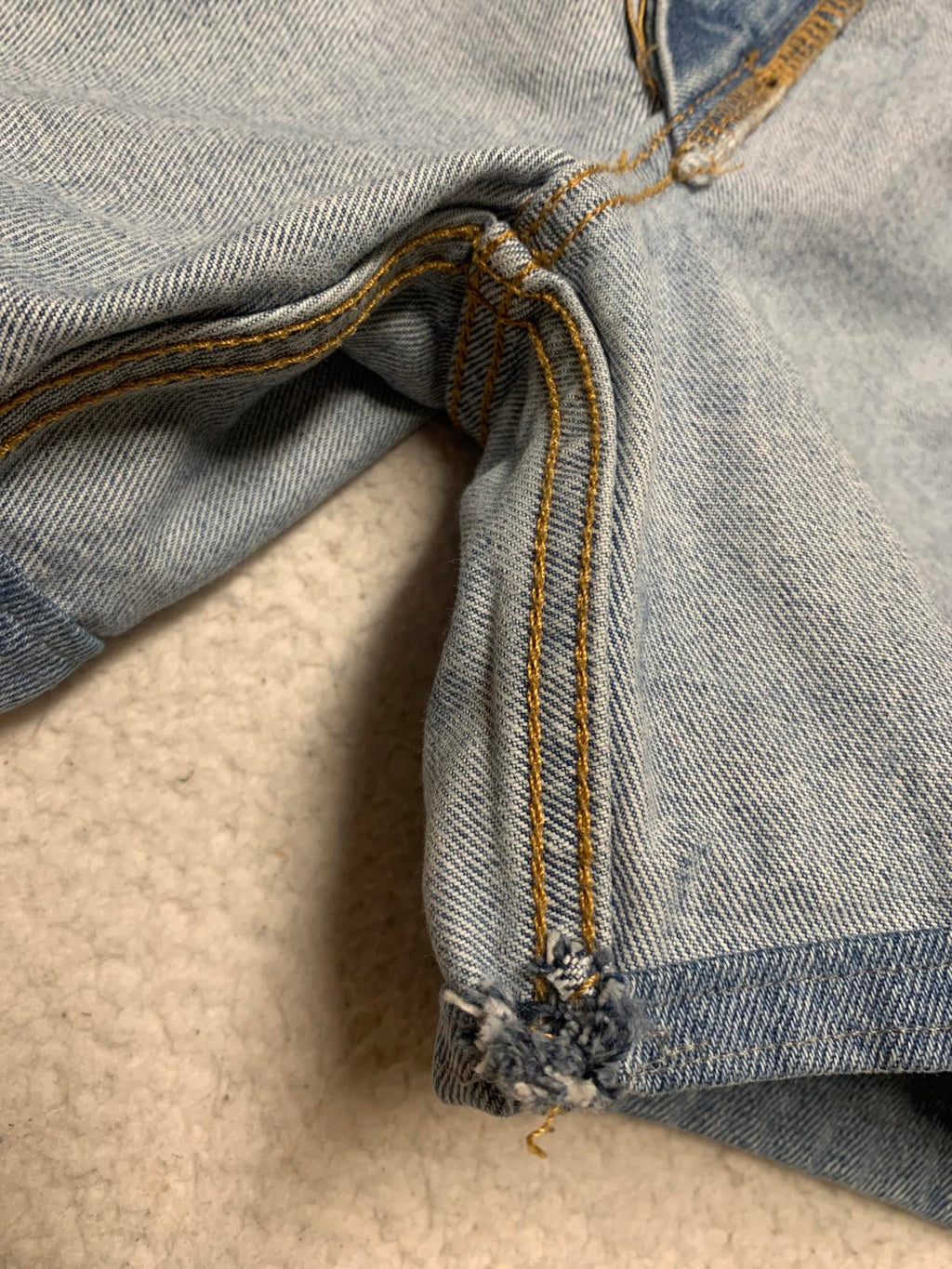 Pantalones cortos vaqueros Levi's 550 para hombre, talla 42, azul alterado, ancho 41,5 (talla real)