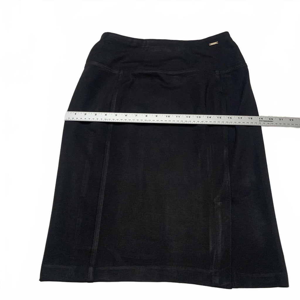 Falda tubo elegante negra de Ivanka Trump para mujer, elástica, de 76 cm de cintura, sin cierres