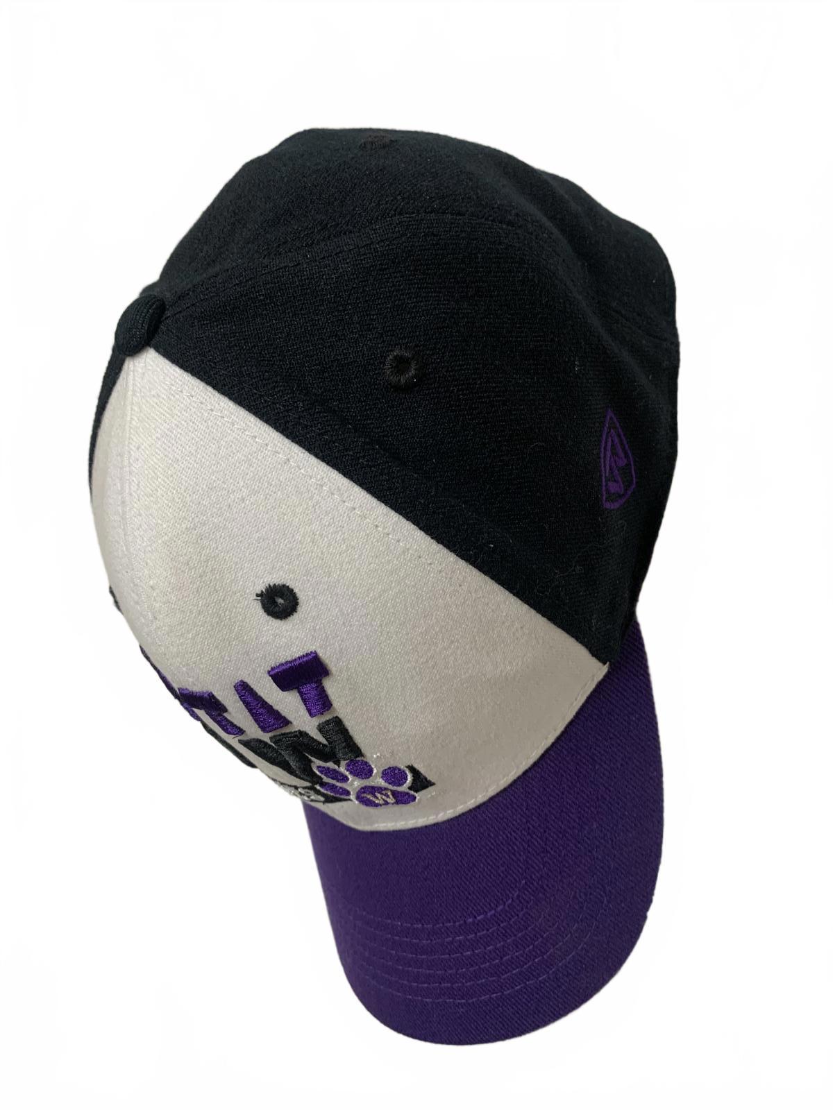 TowCaps Unisex Purple Black One-Fit Cap University of Washington Huskies Hat
