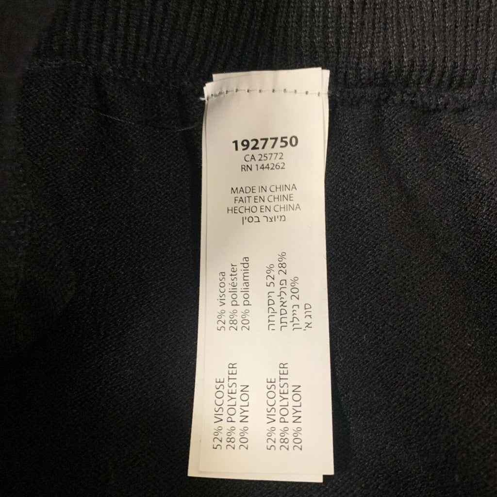 Pantalones cortos negros de pierna ancha estilo gaucho de Dex Clothing para mujer, talla extra grande