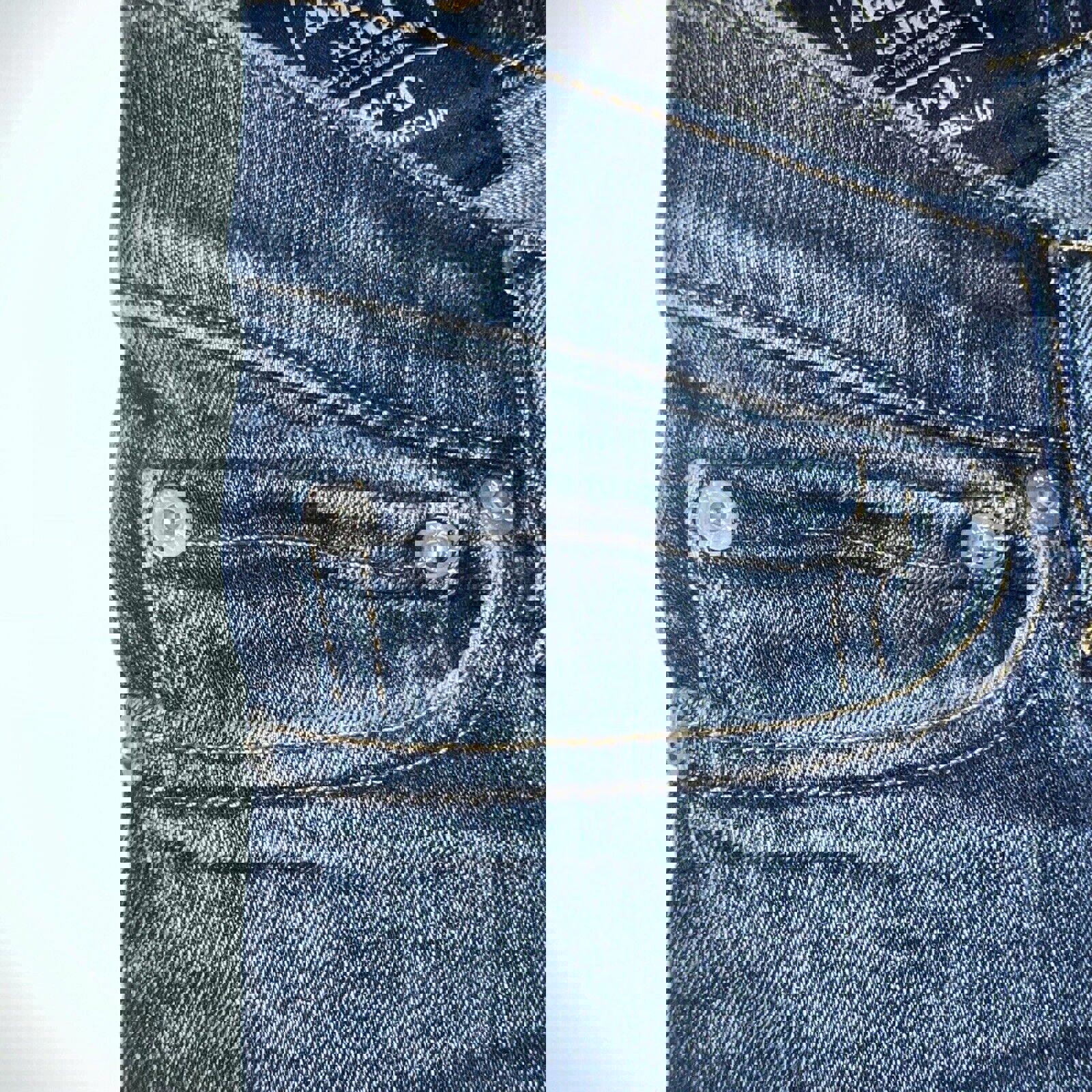 Vaqueros Abercrombie and Fitch W29 L30 Azul Super Slim Stretch