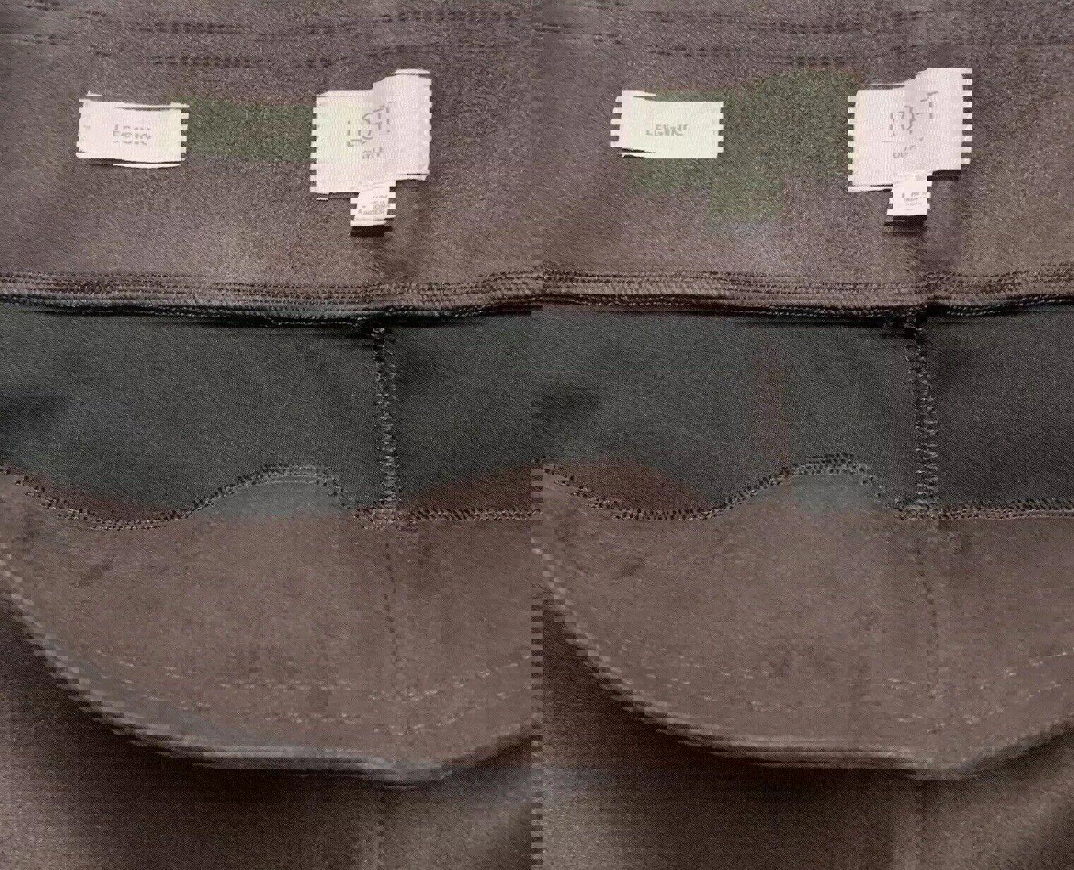 Pantalones elásticos marrones sin cierres para mujer talla L de LOFT Outlet