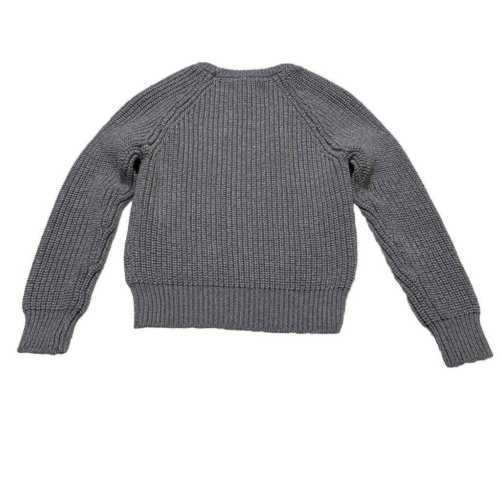 Suéter de punto ajustado Forever 21 para mujer, talla pequeña, gris