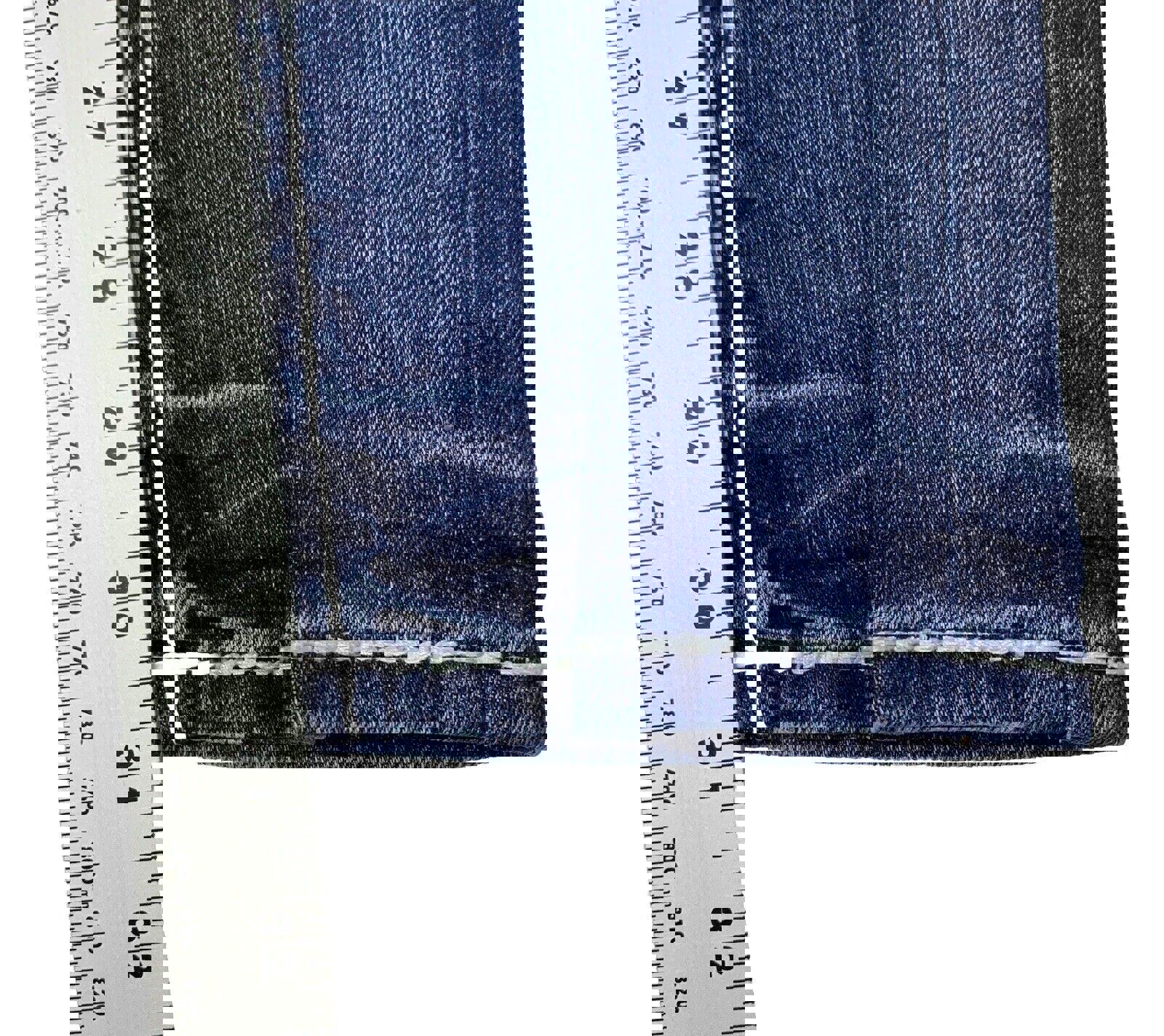 Vaqueros Rock Revival para mujer, talla 27, con bolsillo vaquero y puntadas llamativas