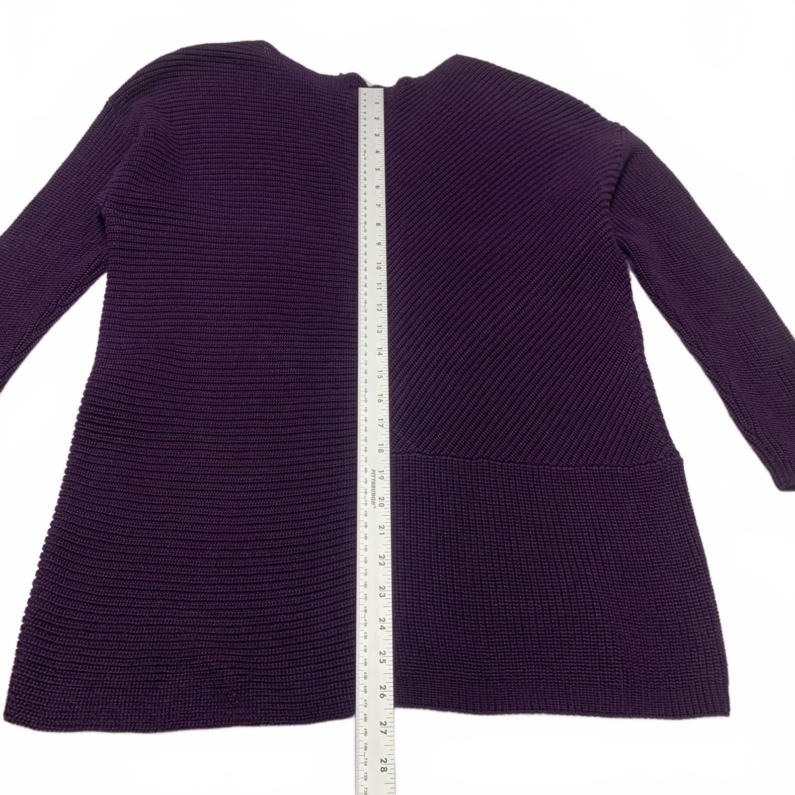 Suéter de punto morado Ralph Lauren para mujer, talla 1X