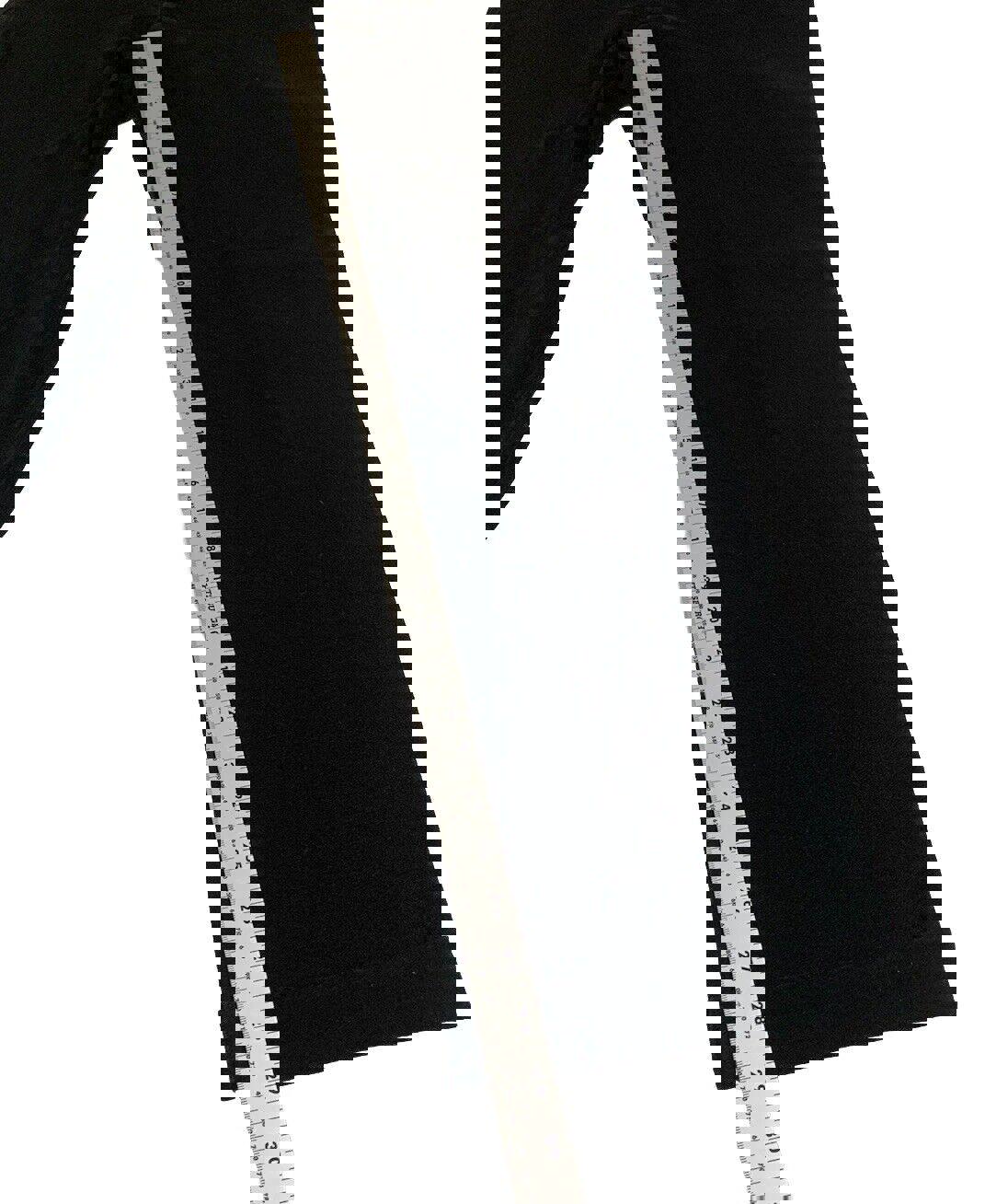 Pantalones chinos Lauren Ralph Lauren para mujer, talla 8, pierna recta, negros