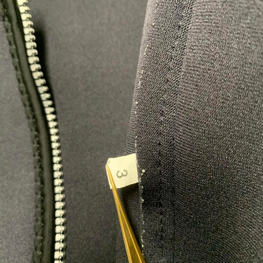 Traje de baño unisex Seaskin para niños, talla 3, color negro y verde azulado, de manga corta