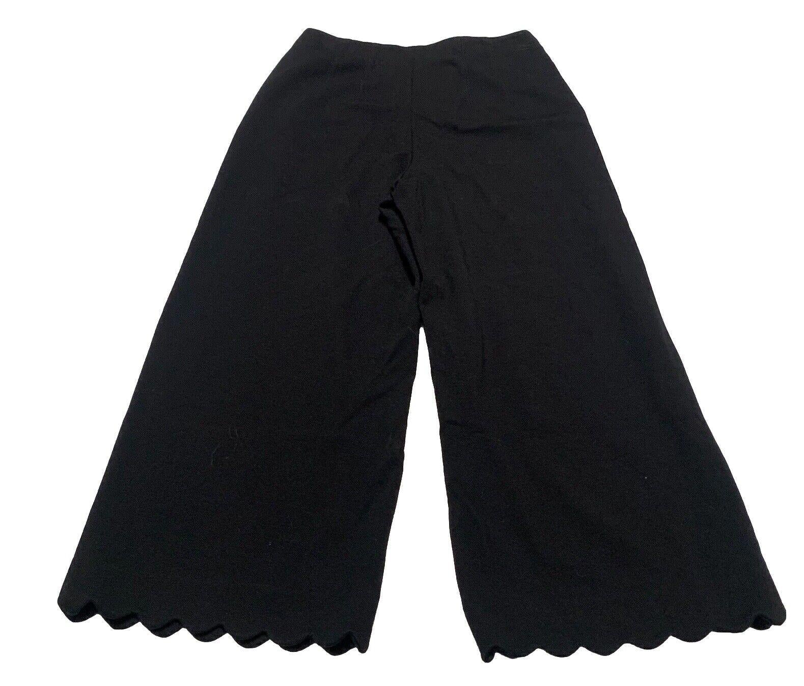 Pantalones Club Monaco para mujer, talla 8, con dobladillo festoneado ancho