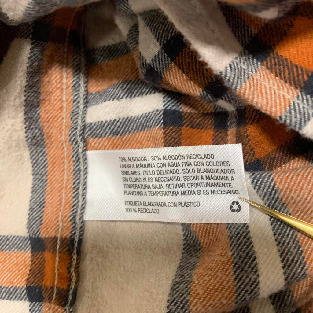 Camisa informal de manga larga a cuadros de Universal Thread para hombre, talla mediana