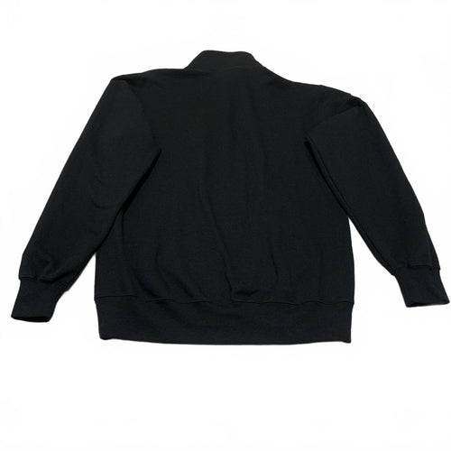 Champion Eco Authentic Men’s Team Pyramid Size L Black Quarter-Zip Sweatshirt