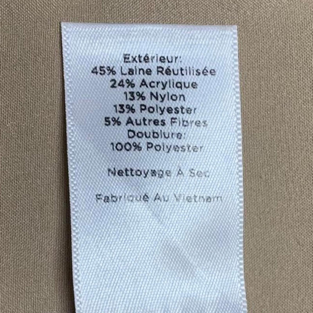 Falda a cuadros rosa y negra Talbots para mujer talla 6, W30, tubo