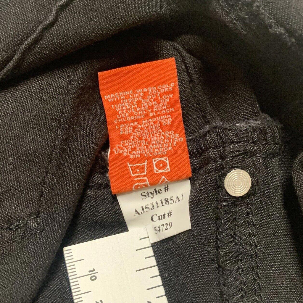 Jeans Astor Denim para niñas talla 13 negros de corte recto para jóvenes