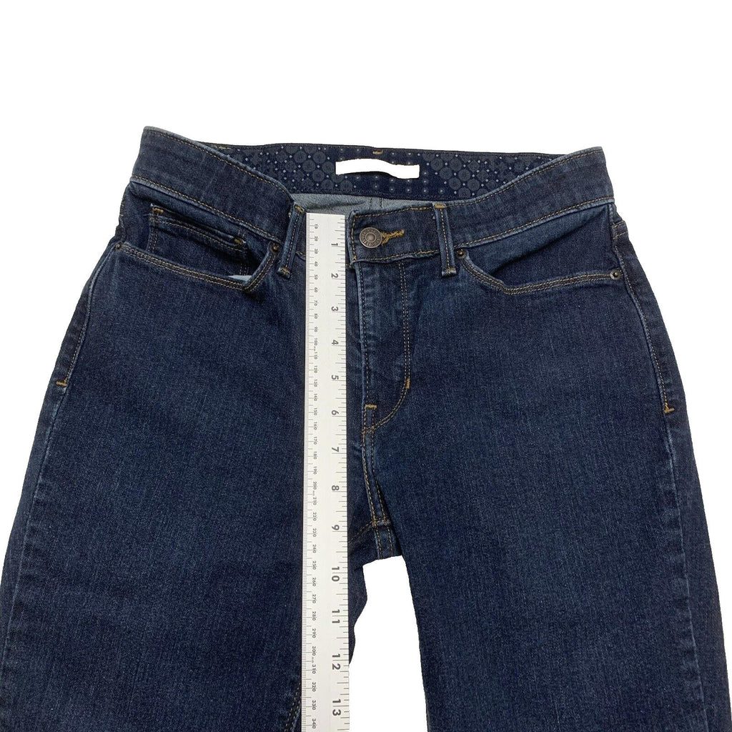 Vaqueros Levi's 511 para hombre, corte ajustado y elástico, 31 x 32, color azul oscuro