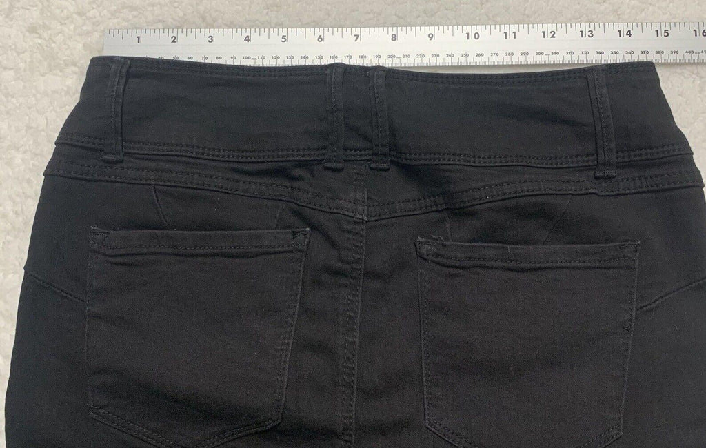Jeans Astor Denim para niñas talla 13 negros de corte recto para jóvenes