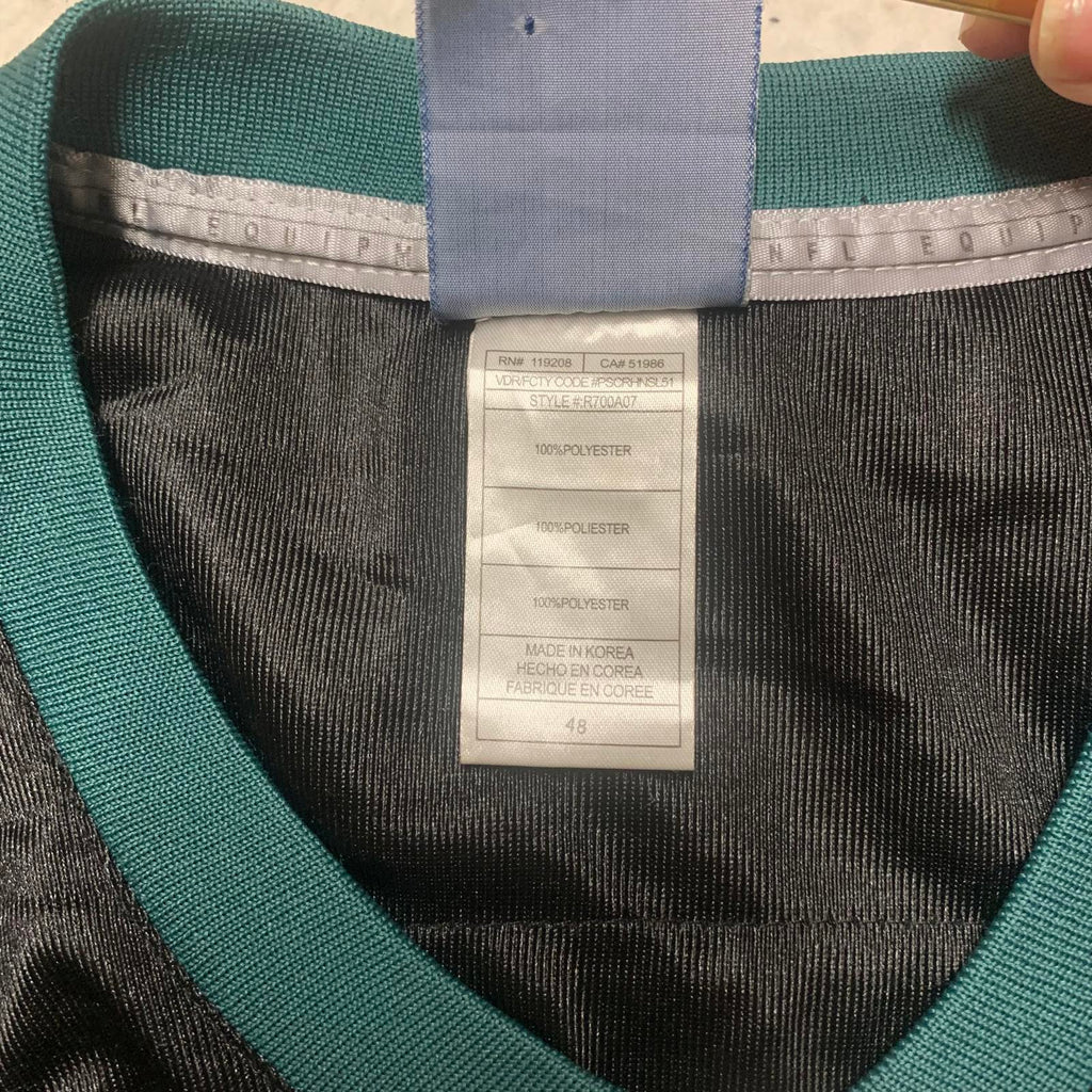 Camiseta Reebok Nnamdi Asomugha # 24 de los Philadelphia Eagles para hombre, talla 48, NFL